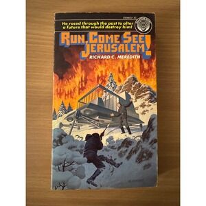 Run Come See Jerusalem Science Fiction Paperback Book 1976 Ballantine Books